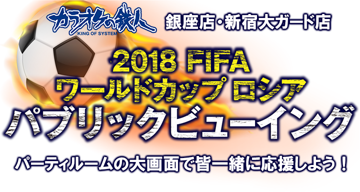 2018 FIFA ワールドカップ ロシア パブリックビューイング