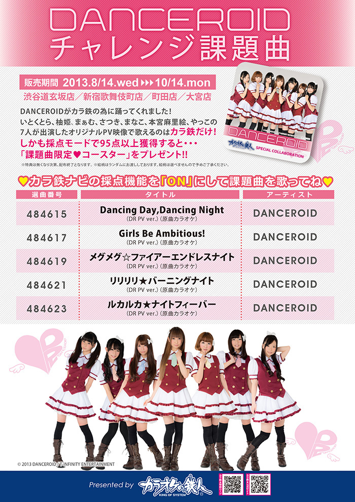 DANCEROIDチャレンジ課題曲